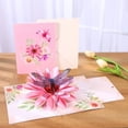 thumbnail image 4 of Pop Up Birthday Card for Women, Dragonfly&Gerbera Daisies Flower 3D Card, Ideal Gift for Birthday, Mother’s Day, Valentines, Thank You, All Occasion for Her, Wife, Mom, Grandma, Sister, Daughter, 4 of 6
