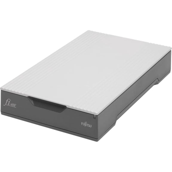 Restored Fujitsu FI-60F A6 Color High-Speed Flatbed Scanner, Desktop, USB P/N: PA03420-B005 (Refurbished)