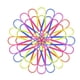 thumbnail image 3 of Clips de papel revestidos de color, 300 por tina, abrazadera para papel de oficina, 3 of 5