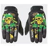 Joe Rocket Artime Joe Destroy Men's Green Leather Gloves Large
