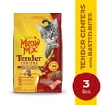 thumbnail image 3 of Meow Mix Tender Centers with Basted Bites, Beef & Salmon Flavors, Dry Cat Food , 3 lb. Bag, 3 of 10