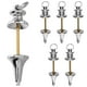 thumbnail image 5 of 6 piezas de péndulo de radiestesia de metal de cobre, colgante de péndulo de adivinación para sanación, equilibrio de chakras, meditación, adivinación y radiestesia., 5 of 7