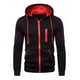 thumbnail image 1 of Sudadera Chamarra Con Capucha Moda Casual Afelpada Mjack M, 1 of 7