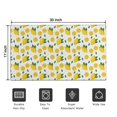 thumbnail image 5 of Yellow Lemon Fruit Slices White Pattern Door Rugs,Washable Non Slip Door Mats Indoor,Decorative Door Mats,Entry Mat Indoor for Entrance,Bedroom,Kitchen,Bathroom,17"x30", 5 of 6