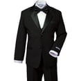 thumbnail image 2 of Spring Notion Boys' Classic Fit Tuxedo Set Black, 2 of 5