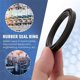 thumbnail image 5 of USH 40mm x 50mm x 6mm Hydraulic Cylinder Rubber Oil Seal Ring, 5 of 5