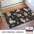 thumbnail image 3 of Basset Hounds with Bones and Presents Door Rugs,Washable Non Slip Door Mats Indoor,Decorative Door Mats,Entry Mat Indoor for Entrance,Bedroom,Kitchen,Bathroom,16"x24", 3 of 6