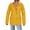 Yellow, variant on Caywon Women's Hooded Waterproof Outdoor Sports Jacket Without Drawstring Suitable for Outdoor Sports in Cold Days Warm Windbreaker Long Coat