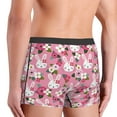 thumbnail image 3 of Disketp Rose Rabbit Men's Boxer Briefs,Soft and Breathable Cotton Underwear with ComfortFlex Waistband, 3 of 7