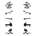 thumbnail image 1 of Transit Auto Front Hub Bearing Assembly Suspension Lower Ball Joint Outer Inner Tie Rod & Sway Bar Stabilizer Link Kit (10Pc) for Car 2009 Dodge Caliber - Left Right Side (Driver Passenger) K77-102076, 1 of 11