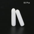 thumbnail image 2 of Uxcell Screw Thread Protectors End Caps Vinyl 50 Pcs 1.5mm White, 2 of 5