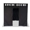 thumbnail image 1 of Impact Canopy 8' x 8' Pop-Up Portable Photo Booth Tent Studio with Roller Bag, Black, 1 of 2