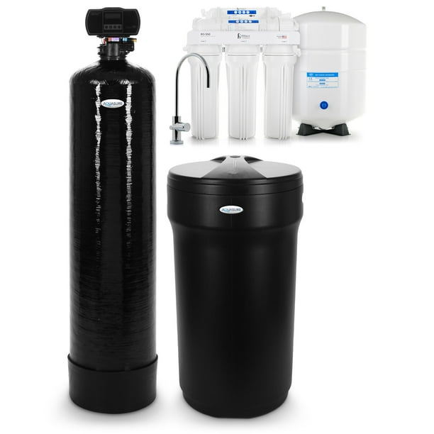 Reverse Osmosis System & Whole House Water Softener Package for 24