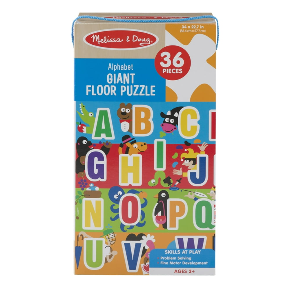 Melissa & Doug Alphabet Giant Floor Puzzle, 36 Piece