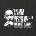 thumbnail image 2 of Moral Responsibility T-Shirt | Inspirational Quote Black Tee Gift, 2 of 5