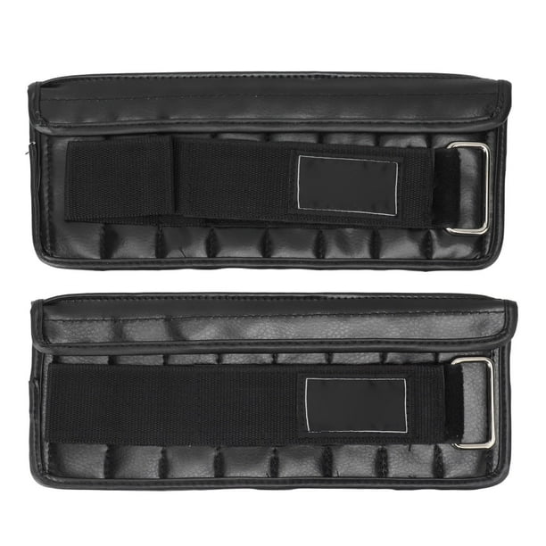 1 par de pesas de muñeca con bolsa de arena de 1 a 3 kg, correas de muñeca ajustables para pesas de tobillo para hombres y mujeres, entrenamiento de fitness de brazos