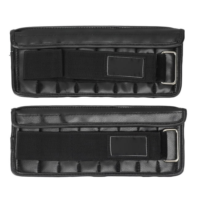 1 par de pesas de muñeca con bolsa de arena de 1 a 3 kg, correas de muñeca ajustables para pesas de tobillo para hombres y mujeres, entrenamiento de fitness de brazos