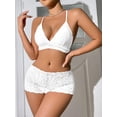 thumbnail image 4 of Lingerie Multi Pack of Women's Underwear Regular & Lace Boyshort Panties Cheeky Panty for Ladies,Pack of 5, 4 of 5