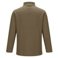 thumbnail image 6 of Big and Tall Sweaters for Men,M-5XL Fleece Turtleneck Sweater,Long Sleeve Casual Soft Comfy Pullovers, 6 of 6