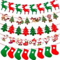 thumbnail image 2 of Guirnalda de pancartas navideñas Decoración navideña para el hogar 2024 Navidad Noel 2024 Adornos navideños Decoración navideña Año Nuevo 2025, 2 of 5