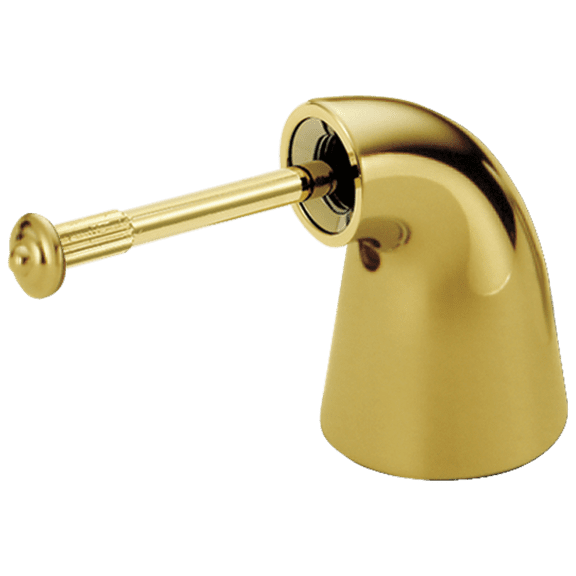 Delta H24PB Innovations, Metal Lever Handle Set - Less Accents, Polished Brass