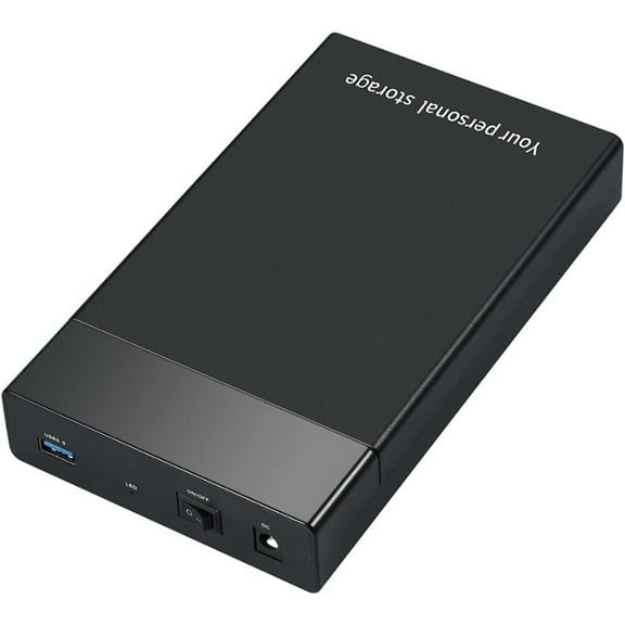 SATA III to USB 3.0 External Hard Drive Enclosure, 2.5-inch/3.5-inch Hard Drive Expansion Dock, Laptop Hard Drive Enclosure