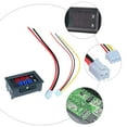 thumbnail image 3 of UPOUART 1Pack Voltmeter Ammeter Plastic Blue Voltage Meters for DIY Enthusiasts, 3 of 8