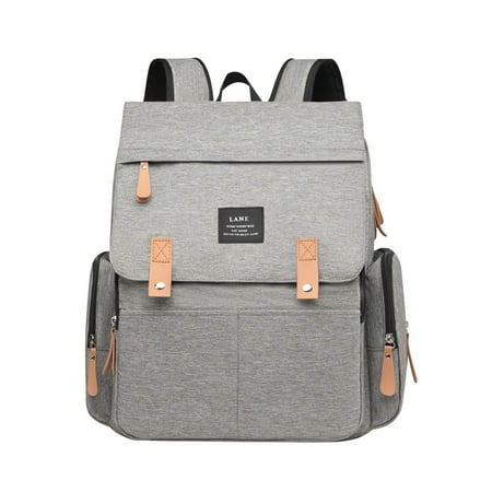 Tuvgenk Travel Backpack Waterproof Oxford Fabric Large Capacity Diaper Bag with Spacious Compartments for Daily Outdoor and Commute Use