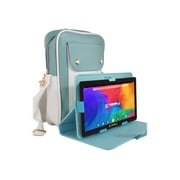 LINSAY 7" 2GB RAM 64GB Storege Android 13 Wi-Fi Tablet with Protective case Blue and Fashion Handbag