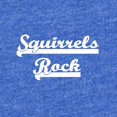 thumbnail image 2 of CafePress - Squirrels Rock Team Spirit - Cute Infant Baby Football Bodysuit, 2 of 3