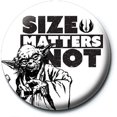 thumbnail image 1 of Star Wars - Insignia Size Matters Not (Blanco, Negro), 1 of 2