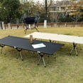 thumbnail image 4 of Lit de Camp Pliant Portable pour l'Extérieur, Lit de Couchage pour Camping, Randonnée, Backpacking, 4 of 8