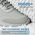 thumbnail image 2 of Shoe Washing Machine Bag – 360° Deep Clean Sneaker Laundry Bag with Cleaning Fibers and Zipper, Reusable Shoe Bag for Washing Machine, 2 Pack, 2 of 6