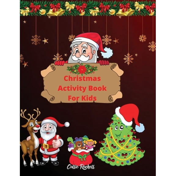Christmas activity book for kids, (Paperback)