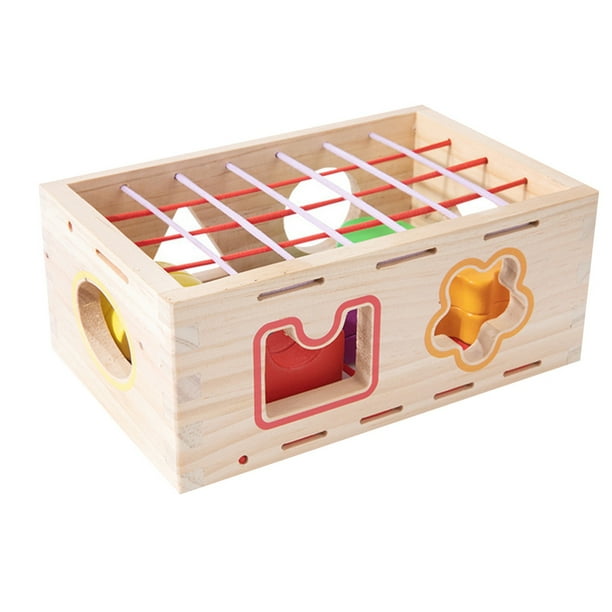 Enfants forme trieur jouet en bois forme correspondant blocs boîte jouet  éducatif pour les enfants 
