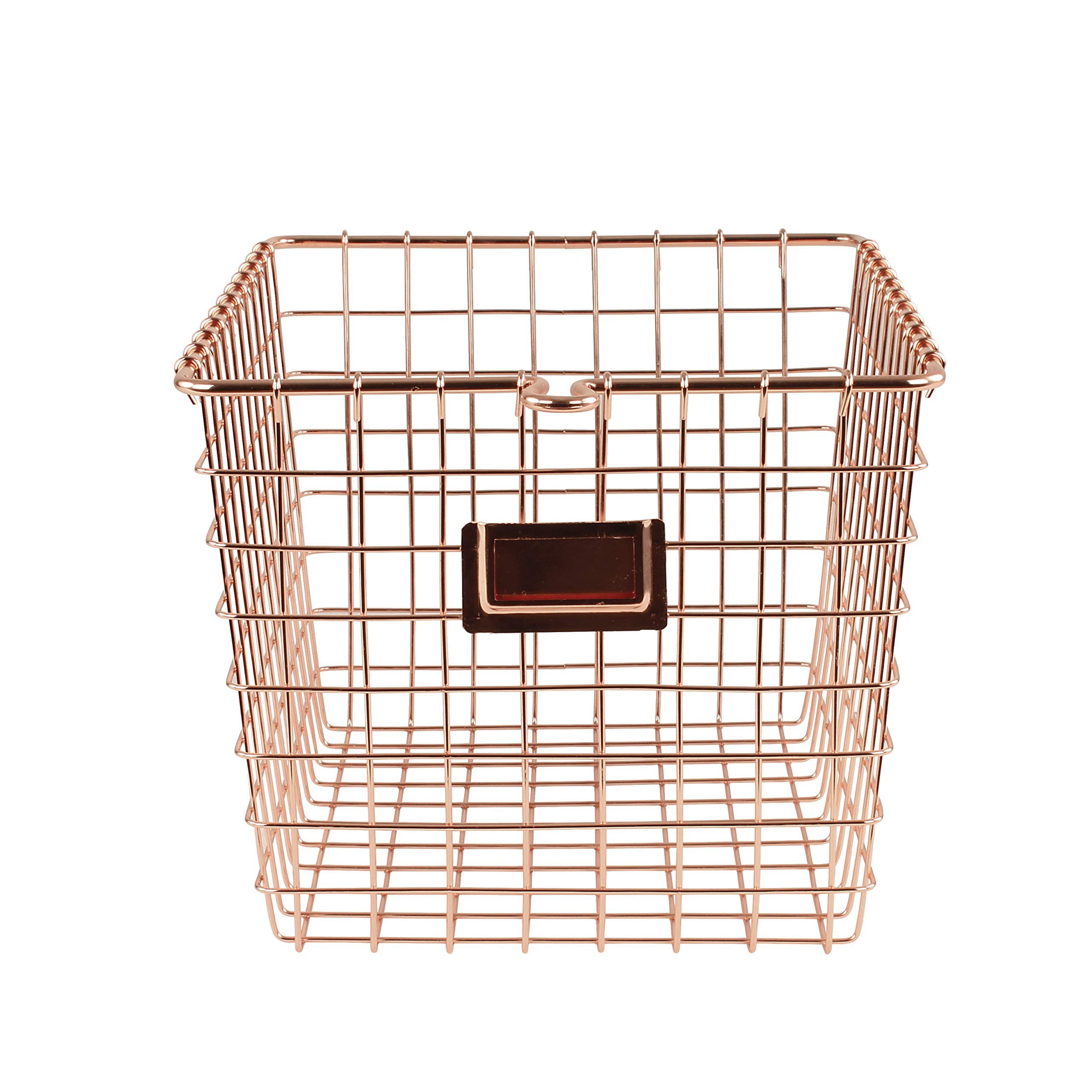 Spectrum Diversified 47879 Wire Storage Basket, Small, Copper