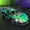 Green GN, variant on ufehgfjh Children's Audio Visual Sports Car Sound Effects Cool Racing Boys and Girls Gift Simulation Model Car Toys