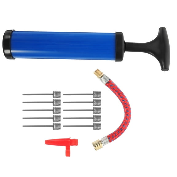 Masteelf Hand Pump for Balls Basketball Inflatable Pump 19.50X5.80X4.00CM Blue