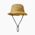thumbnail image 3 of Chapeau de Cowboy en Coton pour Femmes Protection Solaire pour Randonnée, Camping et Voyage - Cordon de Serrage Réglable, Protection UV et Design Ventilé en Vert Armée, 3 of 7