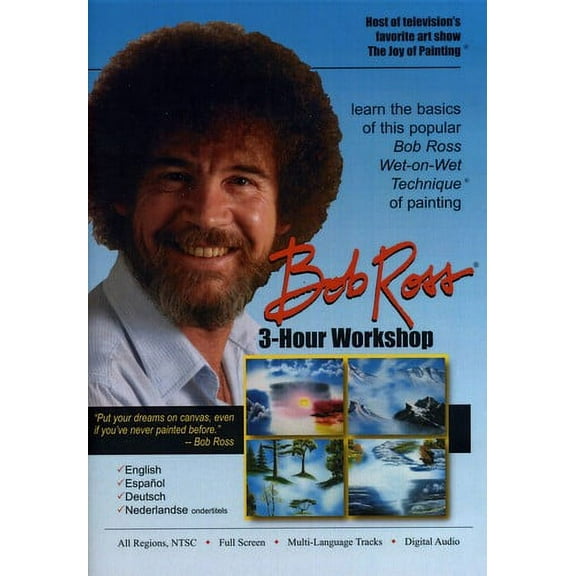 Bob Ross Joy of Painting Series: 3-Hour Workshop (DVD)