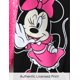 thumbnail image 3 of Chaqueta con capucha Disney Minnie para niñas pequeñas con lentejuelas rosas y cremallera 4-5T, 3 of 6