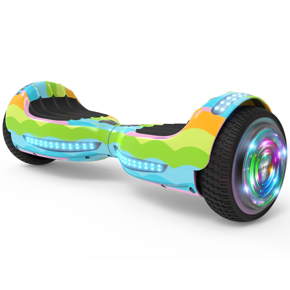 Flash Wheel Certified Hoverboard 6.5" Bluetooth Speaker with LED Light