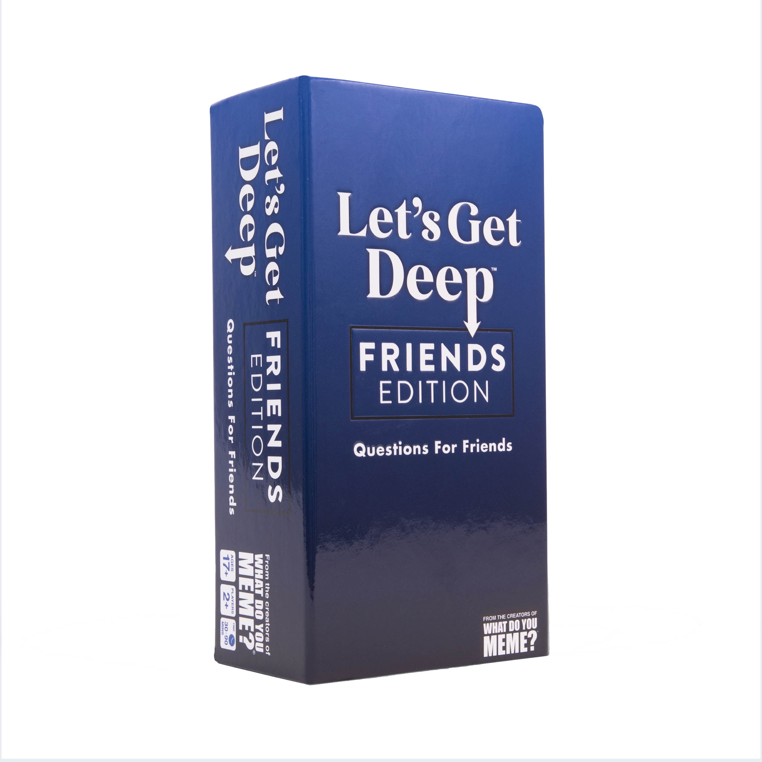 Let's Get Deep: Friends Edition by What Do You Meme?® – Party Game Full of Hilarious Conversation Starters and Unique Questions for Game Night, Girls Night Out, Dinner Party, Reunions & More!