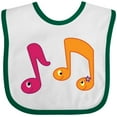 thumbnail image 3 of Inktastic Music Notes Band Choir Musician Gift Boys or Girls Baby Bib, 3 of 4