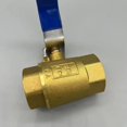 thumbnail image 3 of 2 PCS Full Port Forged Brass Ball Valve, Shut Off Switch for Water and Oil 3/4inch, 3 of 9