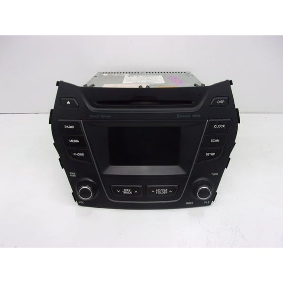 Pre-Owned 2013-2016 Hyundai Santa Fe Bluetooth Satellite Radio Receiver CD Player OEM (Good)