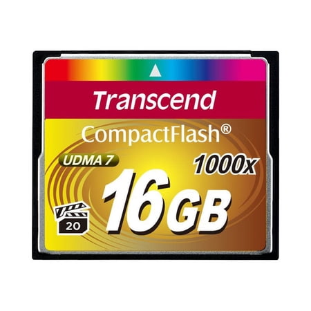 UPC: 0760557823537 | Transcend Ultimate – Flash memory card – 16 GB – 1000x – CompactFlash