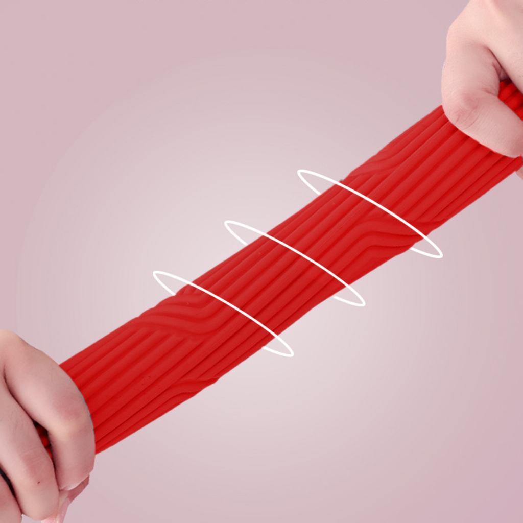 7829 3Pcs Tennis Elbow Therapies Rod Hand Grip Strength Trainer Fitness Resistance Rod Nonslip Twisting Hand Exercise Rod