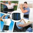 thumbnail image 4 of Unisex Sports Belt - Breathable Adjustable Lower Back Support for Running Gym Workout Fitness Training, 4 of 4