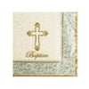 Bulk Buys PB561-96 Baptism Divinity Beverage Napkins, 96 Piece